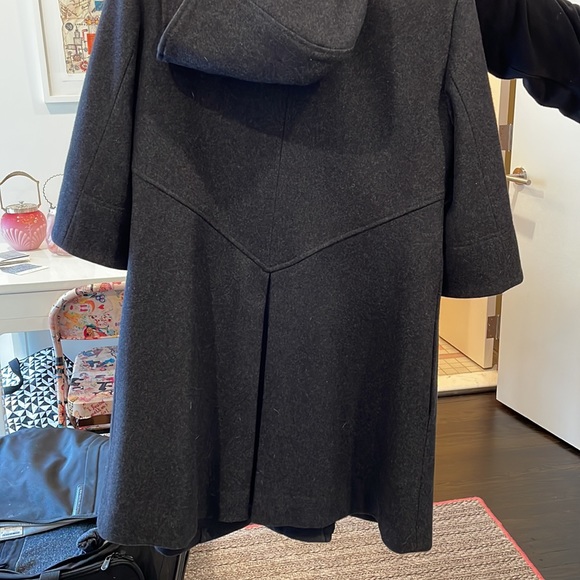 Remy Hall black wool cape jacket - Picture 3 of 6